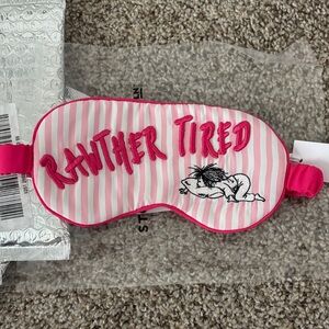 Stoney Clover Lane Pink Sleep Mask